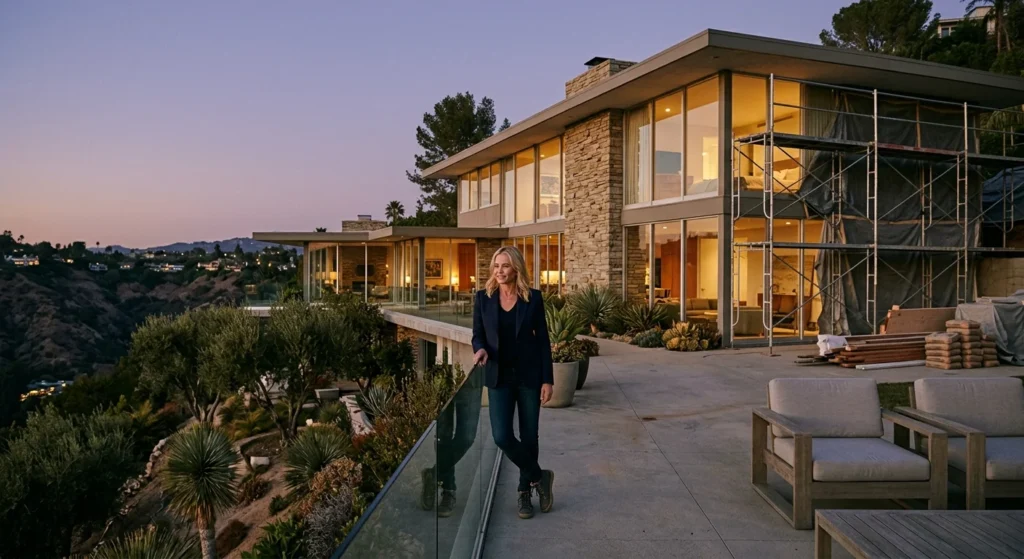 Chelsea Handler net worth Brentwood real estate