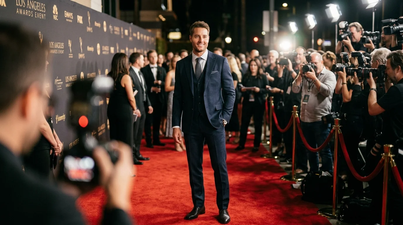 Justin Hartley net worth red carpet appearance