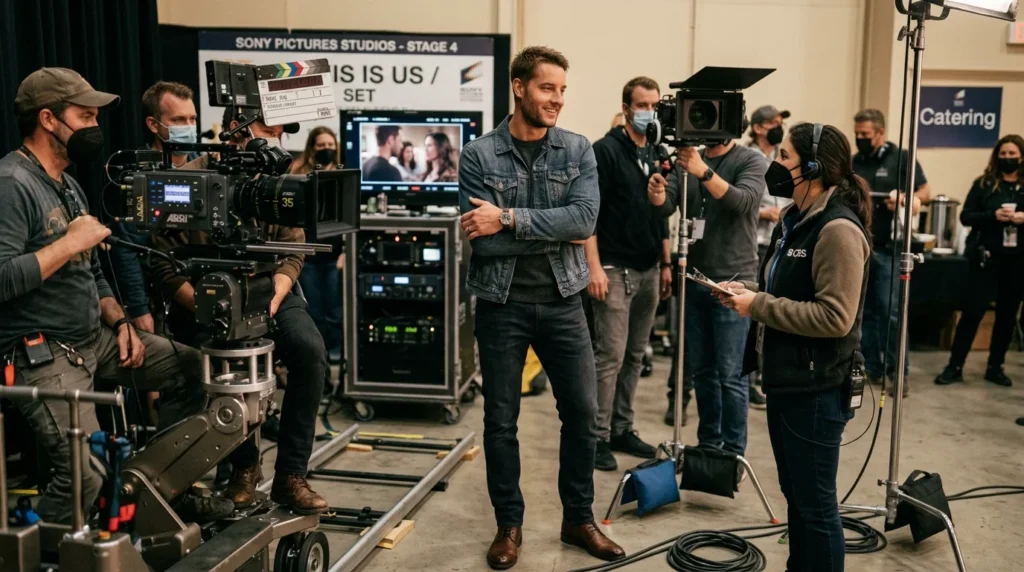 Justin Hartley net worth acting career on set