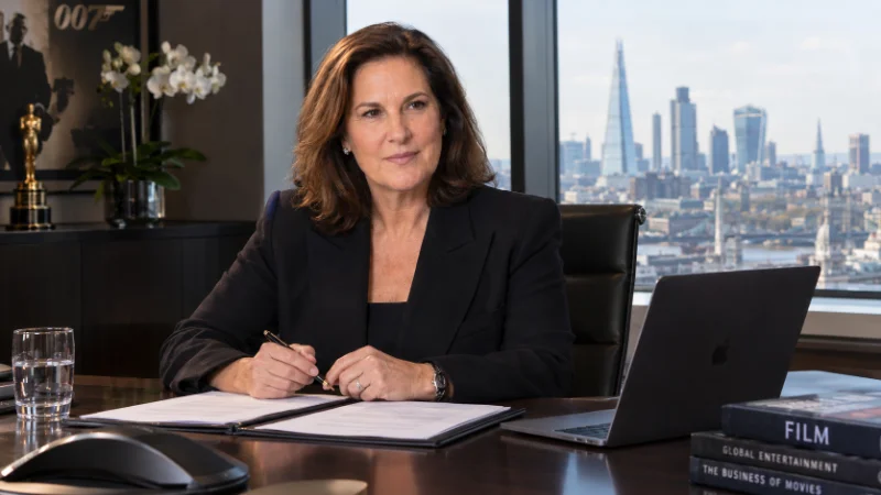 Barbara Broccoli during the James Bond franchise ownership transition