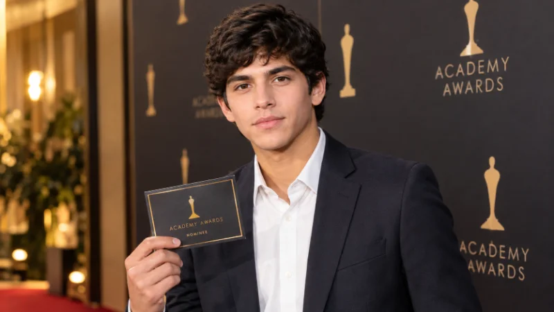 Isaac Arellanes at the Daytime Emmy Awards