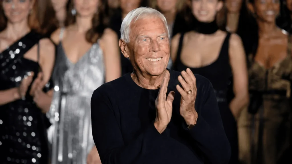 Armani design studio reflecting the future of Giorgio Armani net worth and legacy